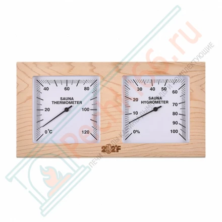 Термогигрометр 21-R прямоугольник, канадский кедр ОЧКИ (212F)