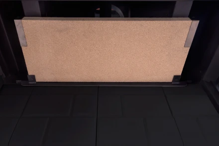 Топка Дельта 800 RB два стекла правая принтинг черный шамот (Экокамин)