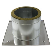 ППУ 470*470*240 с утеплением нерж/оц d-115/200 (УМК)